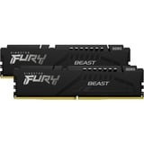 Kingston FURY Beast 64 GB DDR5-6000 (2x 32 GB) werkgeheugen Zwart, KF560C36BBEK2-64, EXPO