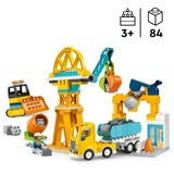 LEGO DUPLO - 3-in-1 bouwplaats en voertuigen Constructiespeelgoed 10476