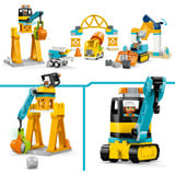 LEGO DUPLO - 3-in-1 bouwplaats en voertuigen Constructiespeelgoed 10476