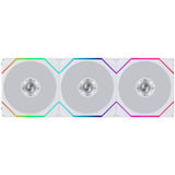 Lian Li UNI FAN TL FLEX 120 Wireless RGB case fans Wit, 3 stuks, 120 x 124 x 28 mm, PWM, 3 stuks, Incl. Controller