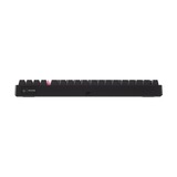 MCHOSE G98 Pro Black Pink Cabbage Tofu V2 Wireless Tri-Mode Custom Mechanical, gaming toetsenbord Zwart/pink (roze), US lay-out, KTT Cabbage Tofu V2, 98%, RGB, Hot swap, Side engraved PBT, draadloos / Bluetooth / USB-C