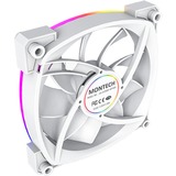Montech AX120 PWM RGB case fan Wit, 120 x 120 x 25 mm