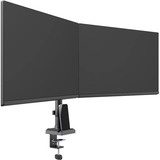 Neomounts DS60-600BL2 Monitorarm 10-32" - Quick-fix - 180°-stop Zwart
