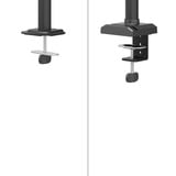 Neomounts DS60-600BL2 Monitorarm 10-32" - Quick-fix - 180°-stop Zwart