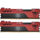 Patriot 32 GB DDR4-3600 Kit werkgeheugen Rood/zwart, PVE2432G360C0K, Viper Elite II, XMP 2.0