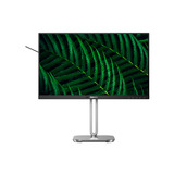 Philips 24B2G5200 23.8" monitor Zilver/zwart, VGA, HDMI, DisplayPort, USB, Audio, 100 Hz
