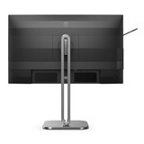 Philips 24B2G5200 23.8" monitor Zilver/zwart, VGA, HDMI, DisplayPort, USB, Audio, 100 Hz