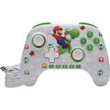 PowerA Advantage draadloze controller voor Nintendo Switch 2 - Mario en Yoshi Groen/wit, Nintendo Switch 2, Nintendo Switch, Nintendo Switch – OLED Model, Nintendo Switch Lite