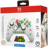 PowerA Advantage draadloze controller voor Nintendo Switch 2 - Mario en Yoshi Groen/wit, Nintendo Switch 2, Nintendo Switch, Nintendo Switch – OLED Model, Nintendo Switch Lite