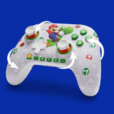 PowerA Advantage draadloze controller voor Nintendo Switch 2 - Mario en Yoshi Groen/wit, Nintendo Switch 2, Nintendo Switch, Nintendo Switch – OLED Model, Nintendo Switch Lite