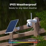 Reolink G650 + Solar Panel 3 beveiligingscamera Wit, 2K, 4MP, 4G LTE