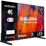 Salora 50UA550 50" Ultra HD Led-tv Zwart, HDMI, USB 2.0, Audio, Bluetooth, LAN, Wifi