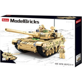 Sluban ModelBricks - Gevechtstank Constructiespeelgoed 