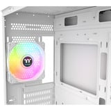 Thermaltake View 170 WS ARGB mini tower behuizing Wit/houtkleur | 2x USB-A | RGB | Tempered Glass