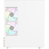 Thermaltake View 170 WS ARGB mini tower behuizing Wit/houtkleur | 2x USB-A | RGB | Tempered Glass