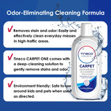 Tineco CARPET ONE deodorizing & cleaning solution reinigingsmiddel Wit, 1 Liter