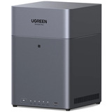 UGREEN DH4300 Plus incl. 4x WD Red Plus 4 TB harde schijf nas Grijs, 1x 2,5GbE, HDMI, USB-C