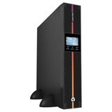 Vertiv Liebert GXE3-1500IRT2UXL ups Zwart, 2U Rack/Tower, 1500 VA, 1350 W, 8x C13, USB