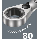 Wera 9733 Schuimrubberen inzetstuk met 6001 Joker Switch Set 1, 11‑delig moersleutel Zwart/grijs