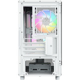 XYZ PC Gear Atom midi tower behuizing Wit | 2x USB-A | 1x USB-C | Tempered Glass