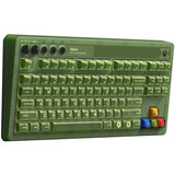 8BitDo Xbox Bundel, desktopset Groen, US lay-out, Kailh Box Jellyfish X, TKL, ABS keycaps, 50 - 26000 DPI, Bluetooth / USB-C / 2.4 GHz