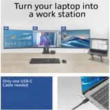 ACT Connectivity Universeel USB-C Dockingstation 4K Zwart