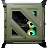 ALTERNATE Thunderstorm Pro Ryzen 7 – RTX 5070 Limited edition gaming pc Olijfgroen/zwart | R7 7800X3D | RTX 5070 | 32 GB | 2 TB SSD