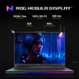 ASUS ROG Strix G18 G814PM-S8077W 18"  gaming laptop Grijs | Ryzen 9 8940HX | RTX 5060 | 32 GB | 1 TB SSD