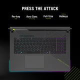 ASUS ROG Strix G18 G814PM-S8077W 18"  gaming laptop Grijs | Ryzen 9 8940HX | RTX 5060 | 32 GB | 1 TB SSD