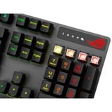 ASUS ROG Strix Scope RX RGB gaming toetsenbord Zwart, US lay-out (QWERTY), 100%, ROG RX RED Optical