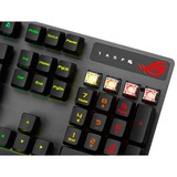ASUS ROG Strix Scope RX, gaming toetsenbord Zwart, US lay-out, ROG RX RED Optical