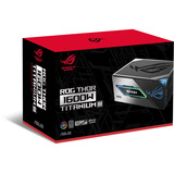 ASUS ROG THOR Titanium III modulaire 1600 watt voeding  Zwart, 2x 12V-2x6, 4x PCIe