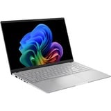 ASUS Vivobook S 15 OLED S5507QA-MA006W  15.6"  Copilot+ laptop Zilver | Snapdragon X Elite X1E-78-100 | Qualcomm Adreno | 16GB | 1TB SSD | 120Hz