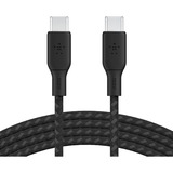 Belkin BoostCharge USB-C kabel Zwart, 2 meter, 100W