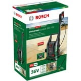 Bosch UniversalAquatak 36V-100 hogedrukreiniger Groen/zwart, Incl. 36V Accu en oplader