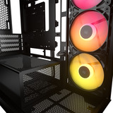 Corsair 2800X RS-R ARGB mini tower behuizing Zwart | 1x USB-A | 1x USB-C | Tempered Glass