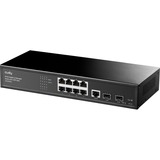 Cudy 8-GbE 2-SFP L2 Managed Gigabit Switch Zwart