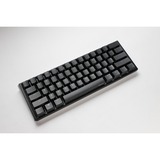 Ducky One 3 Classic Mini RGB mechanisch toetsenbord Zwart, US lay-out (QWERTY), Cherry MX Silent Red, 60%, RGB led, Double-shot PBT, Hot-swappable, QUACK Mechanics