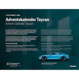 Franzis Porsche Taycan Adventskalender Modelvoertuig Schaal 1:24