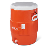 Igloo 400 Series Seat Top Barrel 10 Gallon, 37,85 liter koelbox Oranje/wit