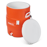 Igloo 400 Series Seat Top Barrel 10 Gallon, 37,85 liter koelbox Oranje/wit