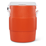 Igloo 400 Series Seat Top Barrel 10 Gallon, 37,85 liter koelbox Oranje/wit