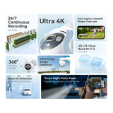 Imou AOV PT 4K Kit (wifi+4G) Simcard&SD beveiligingscamera Wit, 8 MP, WiFi 6, 4G LTE, Solar panel, AI-detectie