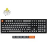 Keychron K10 Max-B4 RGB mechanisch toetsenbord Zwart, US lay-out (QWERTY), Keychron Super Banana, 100%, RGB leds, OSA Double-shot PBT, USB-C | 2.4 GHz | Bluetooth 5.1