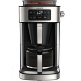 Krups Aroma Partner KM 760D koffiefiltermachine Geborsteld rvs/zwart