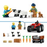 LEGO City - Rode tractor met aanhanger en schapen Constructiespeelgoed 60461