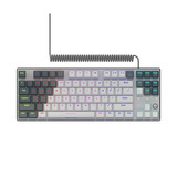 LORGAR Azar 514TKL, gaming toetsenbord Wit, US lay-out, LOGAR Dream, TKL, RGB