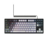 LORGAR Azar 514TKL, gaming toetsenbord Wit, US lay-out, LOGAR Dream, TKL, RGB