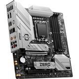 MSI B760M PROJECT ZERO socket 1700 moederbord RAID, 2.5Gb-LAN, Wi-Fi 6E, BT, Sound, µATX