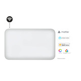 Mill Steel WiFi paneelverwarming PA700WIFI4, 700 Watt convector Wit, wifi 2,4 GHz (wifi 6), Bluetooth 5.2, Zigbee 3.0 + App